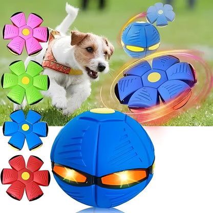 Flying Disc Ball Toy with Shape Changing Design