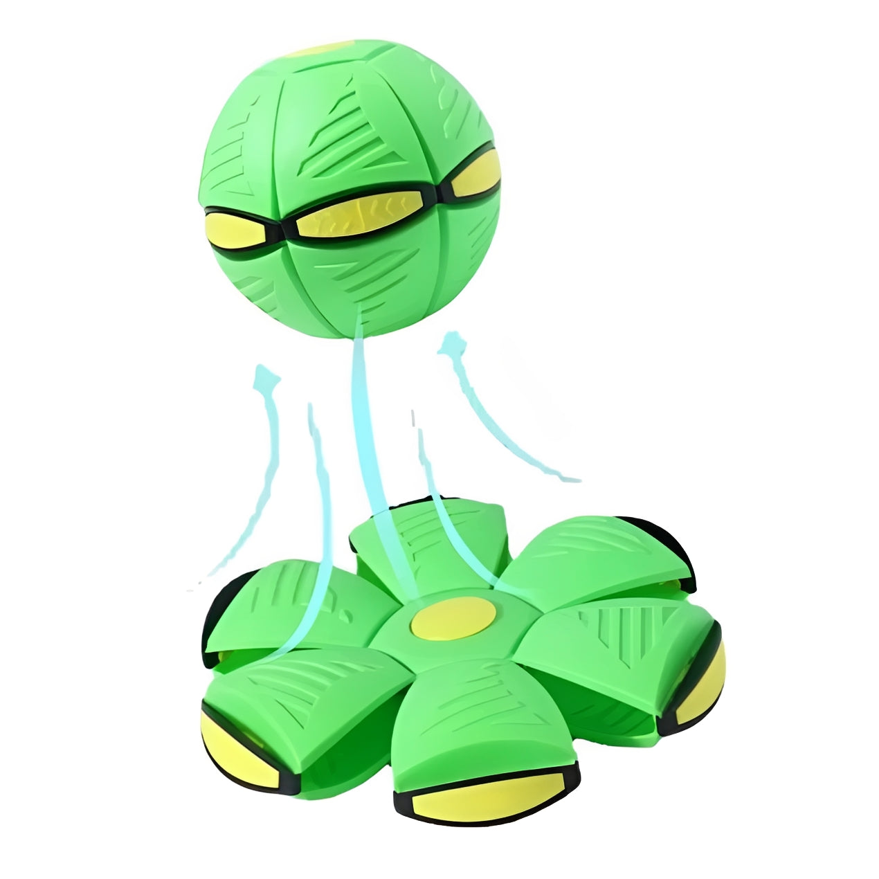 Flying Disc Ball Toy with Shape Changing Design