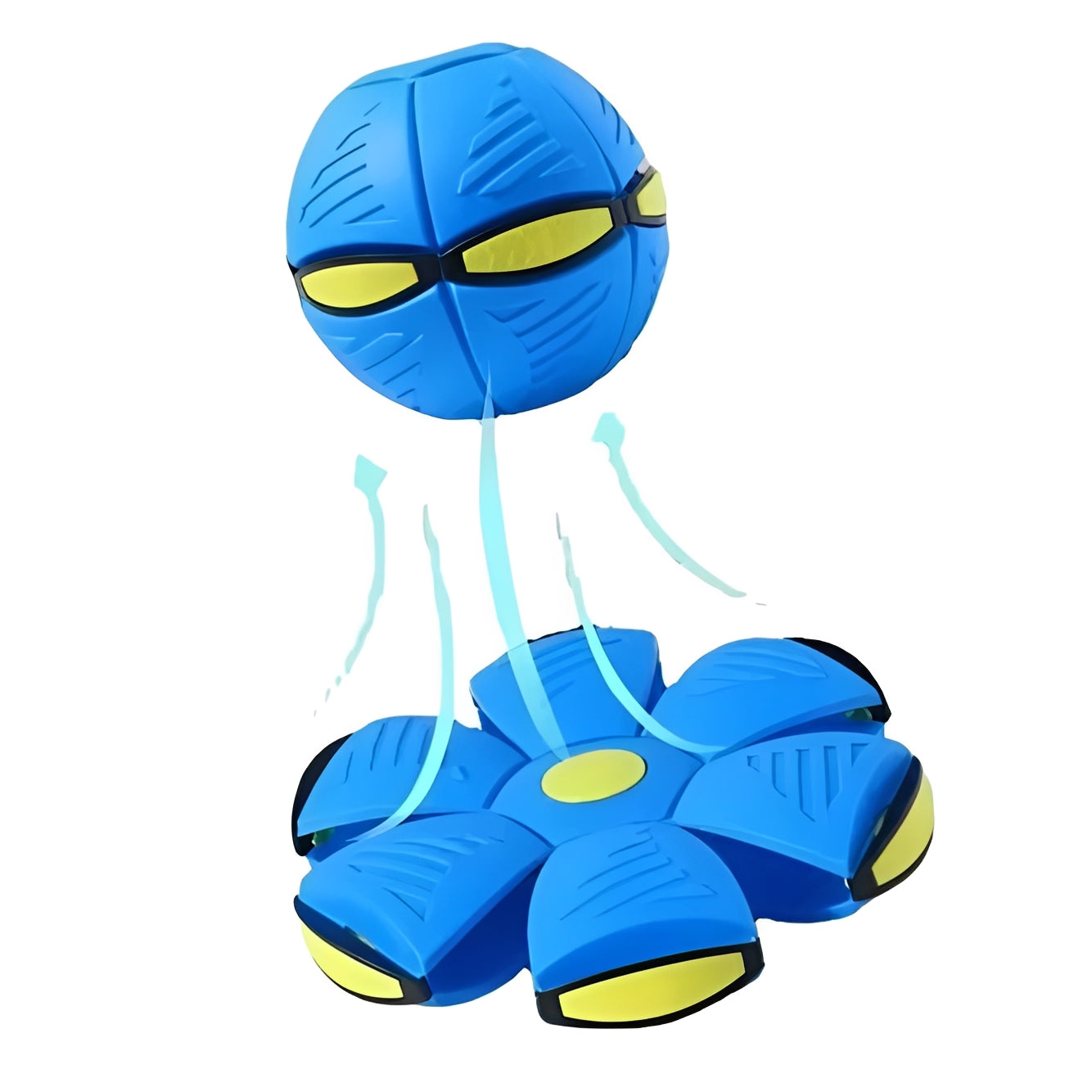 Flying Disc Ball Toy with Shape Changing Design