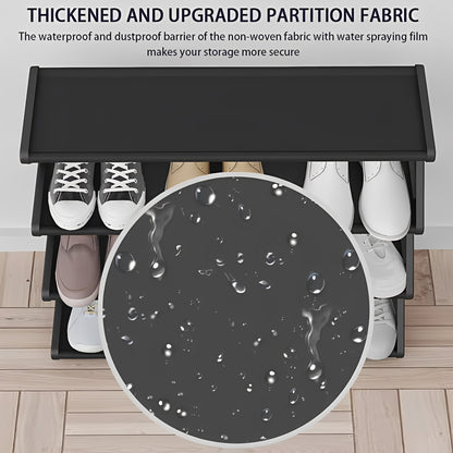 4 Tier Shoe Organizer Rack for Bedroom and Closet