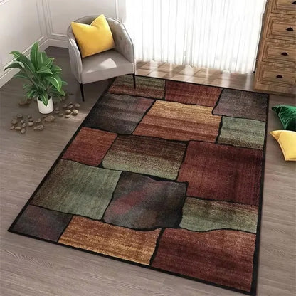 Geometric Pattern Area Rug for Floor and Decor