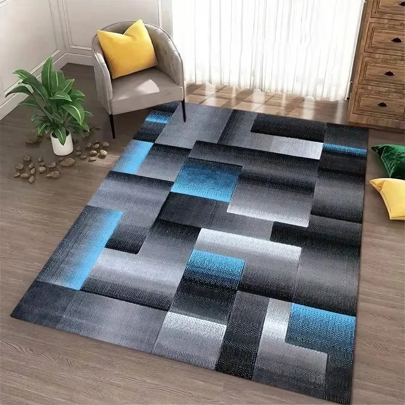Geometric Pattern Area Rug for Floor and Decor
