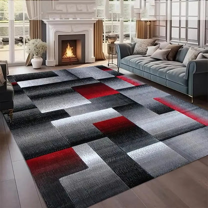 Geometric Pattern Area Rug for Floor and Decor