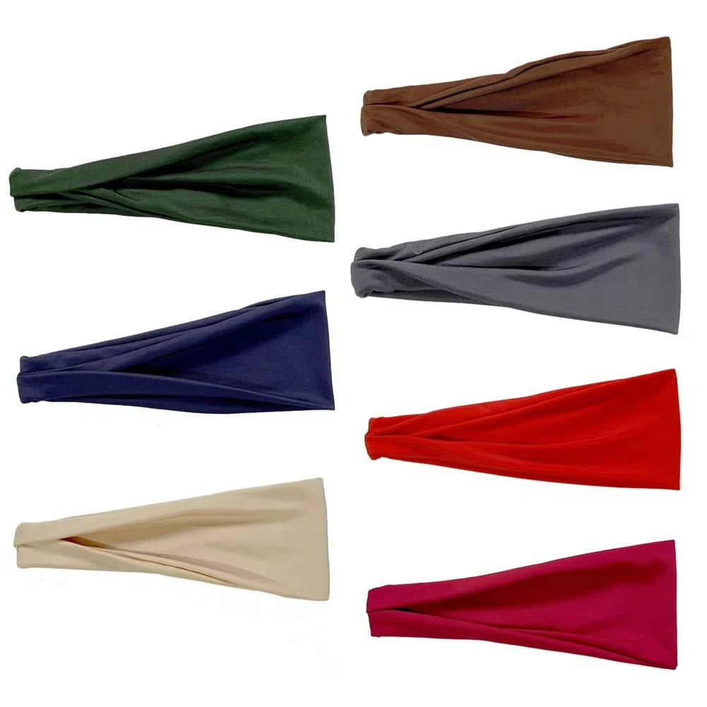 Unisex Elastic Headband for Fitness Activities