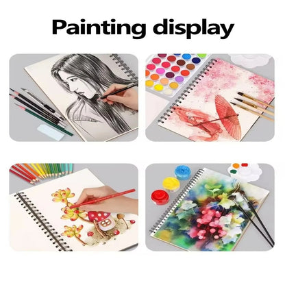 Spiral Sketch Pad Paper for Art Supplies and Drawing