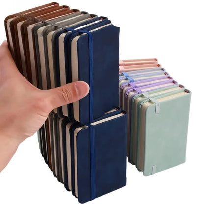 Portable A7 Mini Notepad with Hard Cover