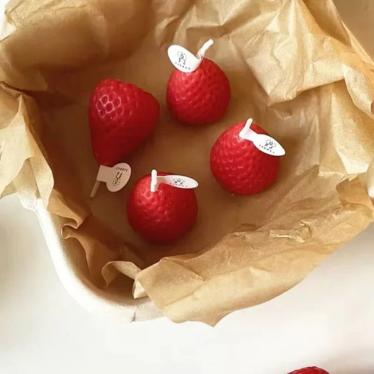 Strawberry Style Soy Wax Scented Candle