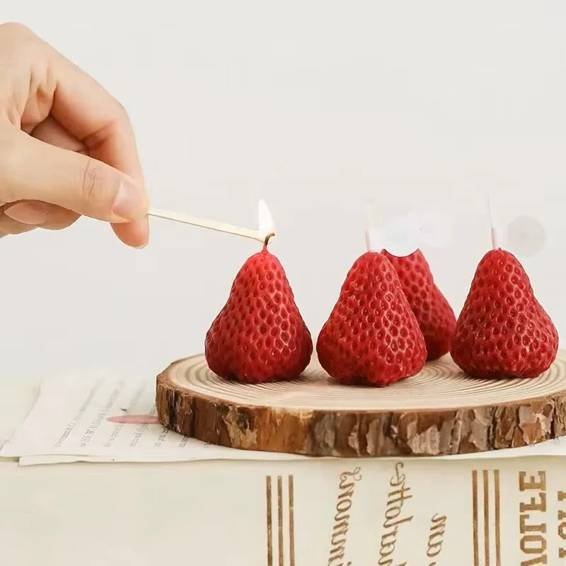 Strawberry Style Soy Wax Scented Candle