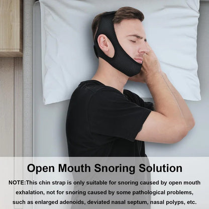 Adjustable Chin Strap for Sleeping Jaw Support