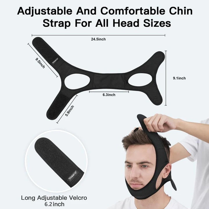 Adjustable Chin Strap for Sleeping Jaw Support
