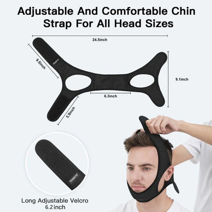 Adjustable Chin Strap for Sleeping Jaw Support