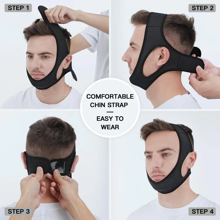 Adjustable Chin Strap for Sleeping Jaw Support