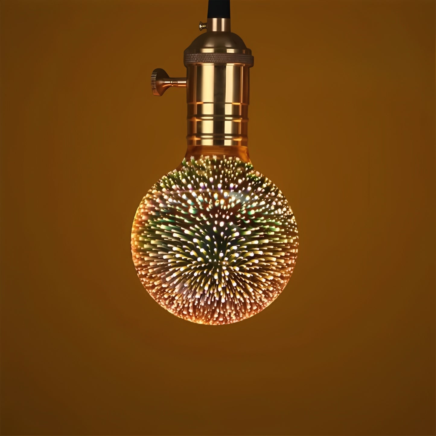 3D Firework Effect LED Bulb E27 Base Starburst for Decorative Lighting
