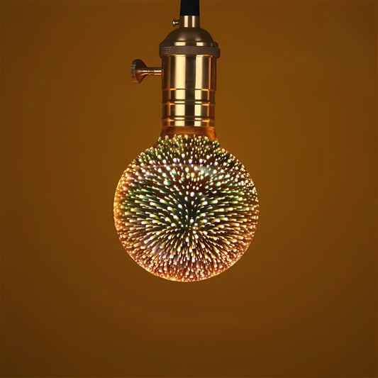 3D Firework Effect LED Bulb E27 Base Starburst for Decorative Lighting