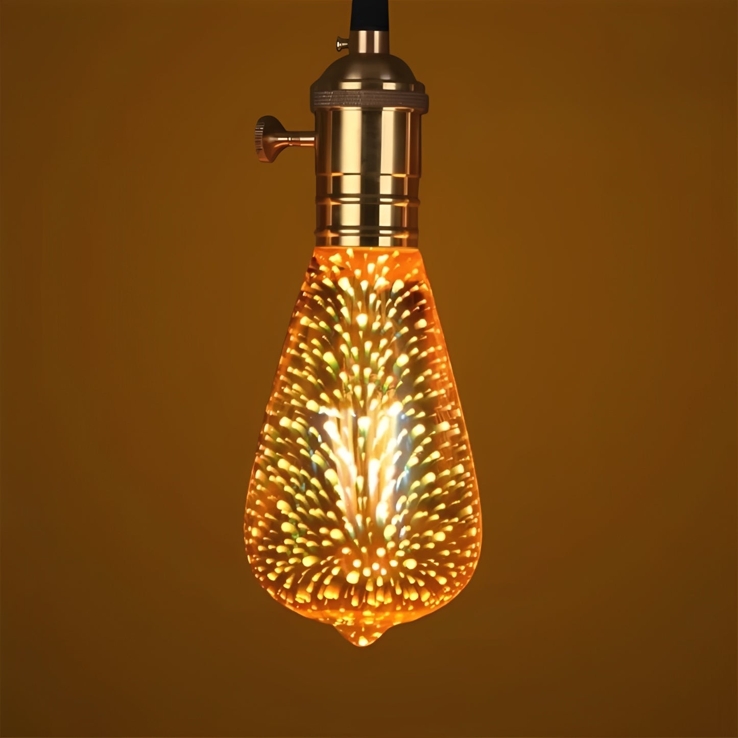 3D Firework Effect LED Bulb E27 Base Starburst for Decorative Lighting