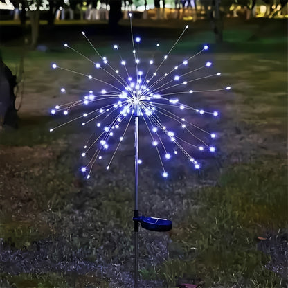 Outdoor Solar LED Fireworks Style Outdoor Light