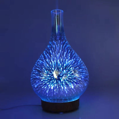 Ultrasonic Glass Essential Oil Diffuser with 3.3oz Water Tank