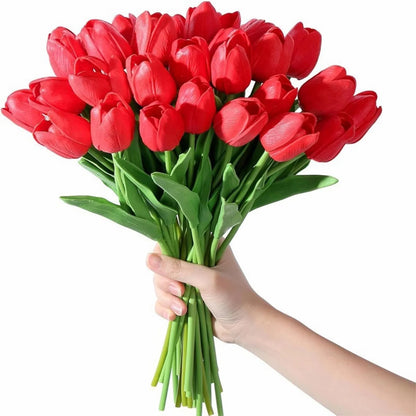 Artificial Silk Flower Arrangement Set, 10 Pieces for Indoor Display