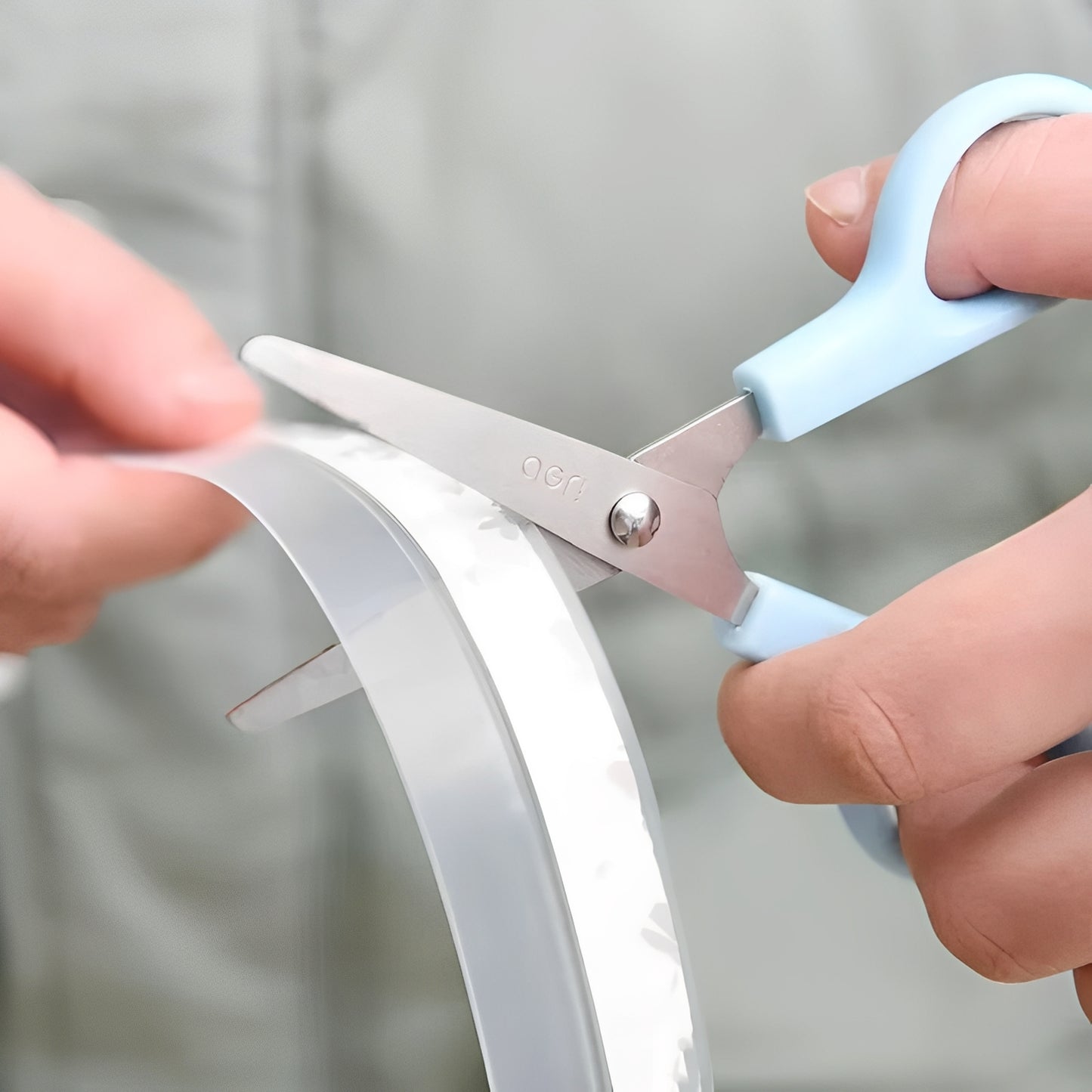 Silicone Door Gap Sealing Strip with Adhesive Backing