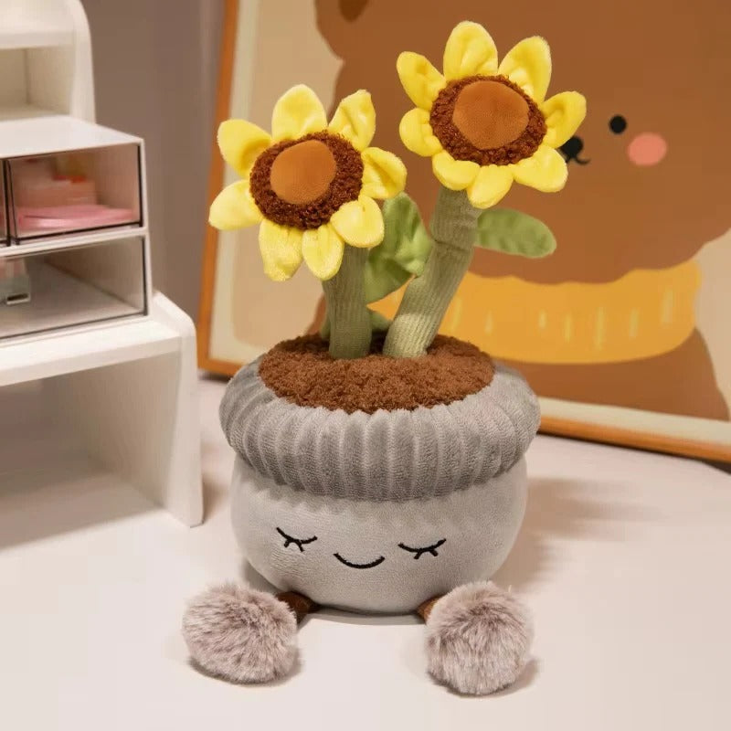 Plush Tulip Succulent Pillow for Decorative Use and Gifting