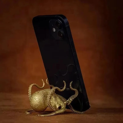Octopus Shaped Desk Organizer and Mobile Phone Holder