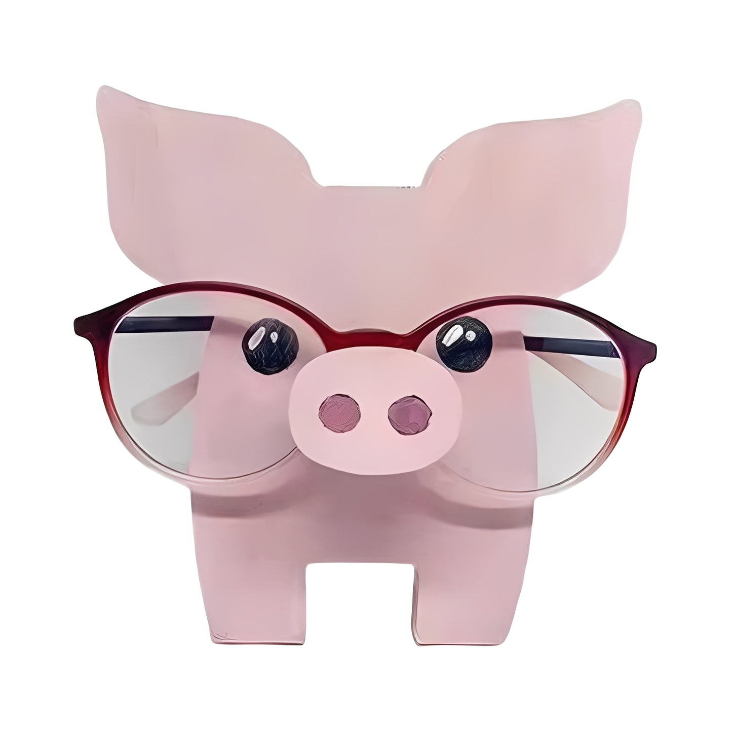 Cute Puppy Dog Wooden Glasses Holder for Desk Home and Office