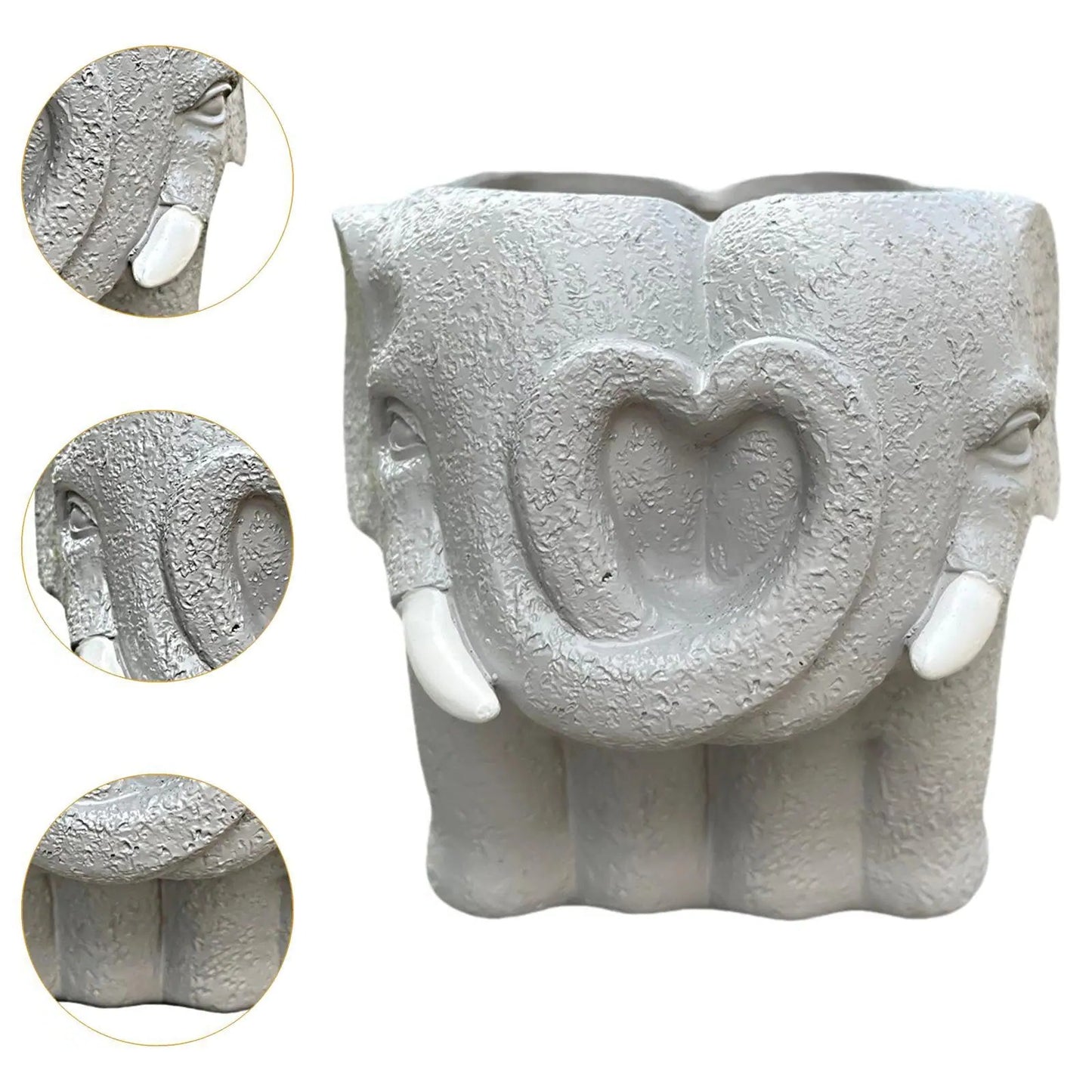 Small Cartoon Plant Pot for Succulents and Decorative Home Display