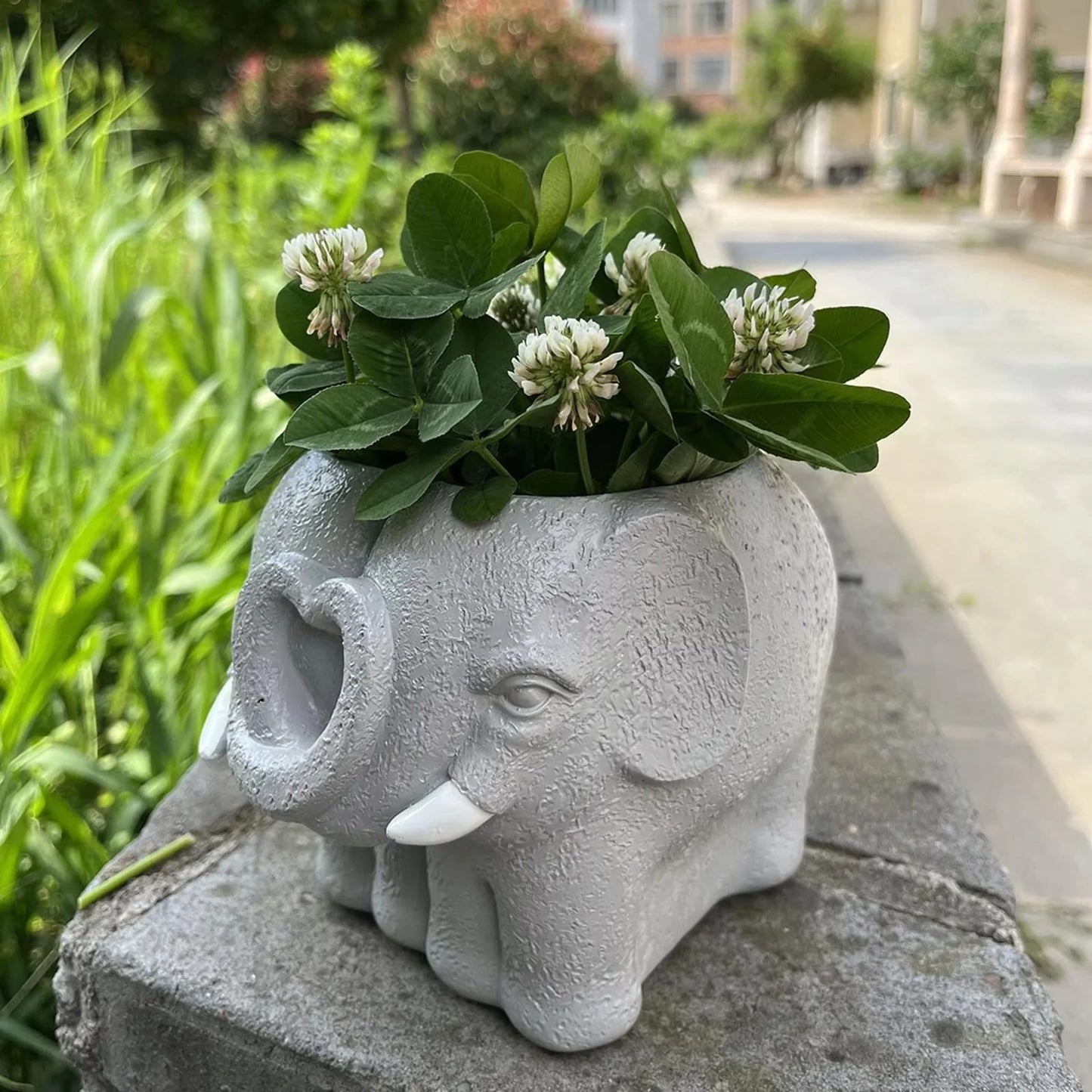 Small Cartoon Plant Pot for Succulents and Decorative Home Display