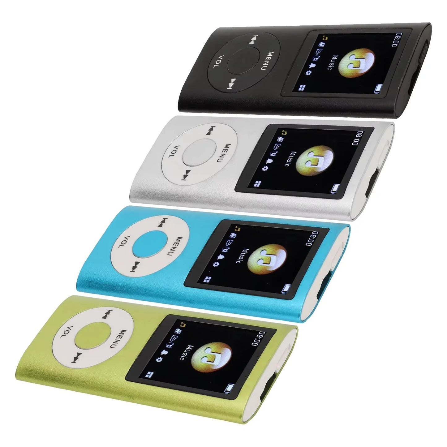 Compact Digital MP3 Player with 1.8 inch LCD Screen and Video Function