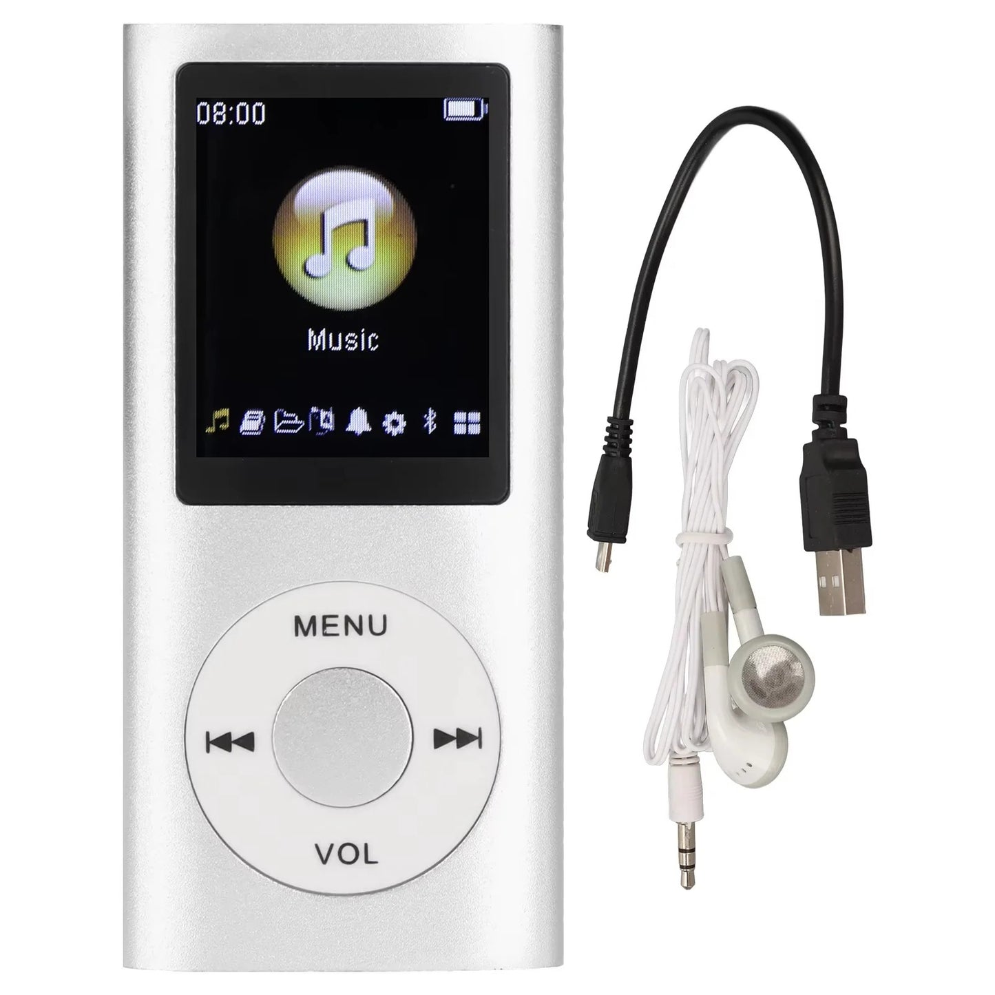 Compact Digital MP3 Player with 1.8 inch LCD Screen and Video Function