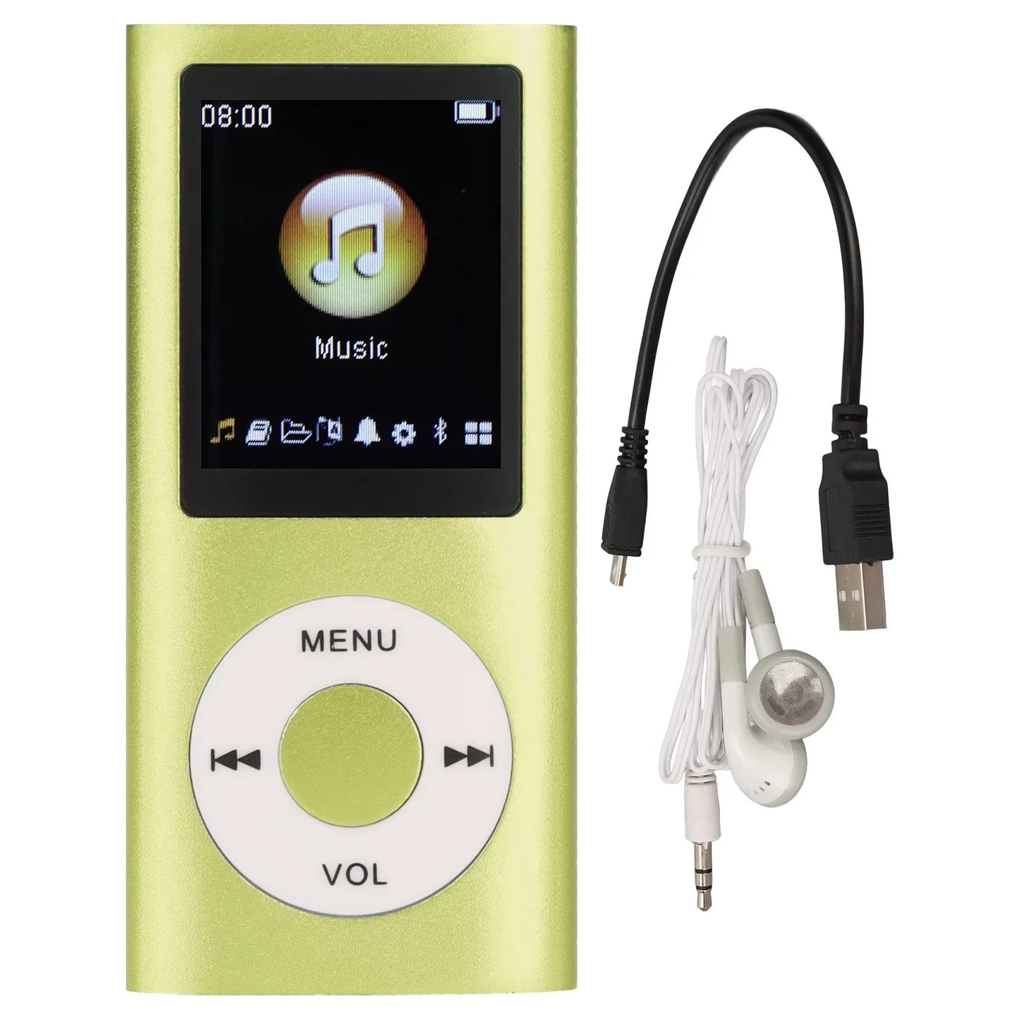 Compact Digital MP3 Player with 1.8 inch LCD Screen and Video Function
