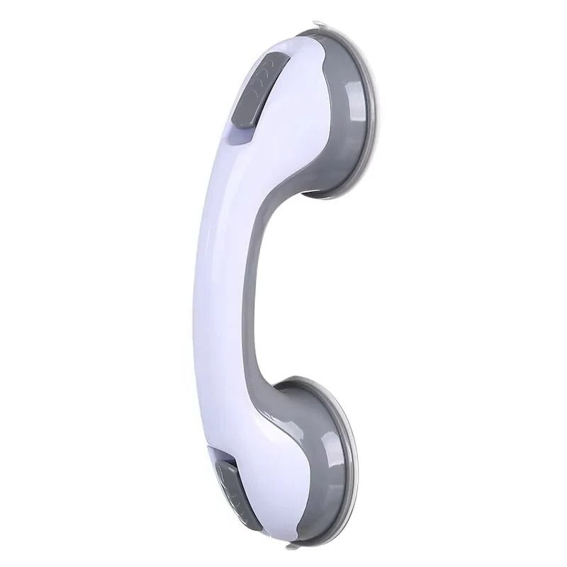 Removable Bathroom Handle with Locking Suction Cups