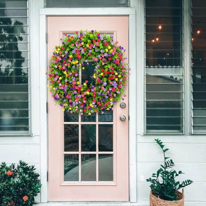 Artificial Floral Wreath for Door and Wall Decoration