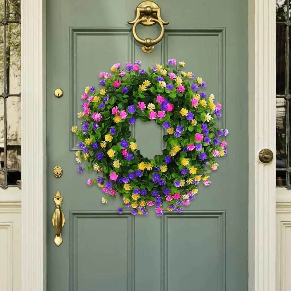 Artificial Floral Wreath for Door and Wall Decoration