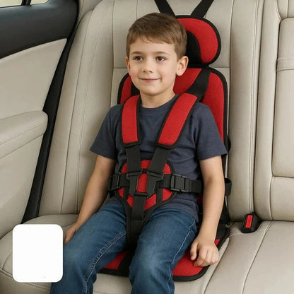 Portable Child Travel Seat and Safety Harness for Secure Vehicle Use