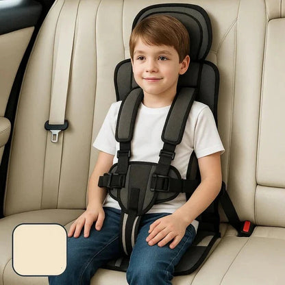 Portable Child Travel Seat and Safety Harness for Secure Vehicle Use