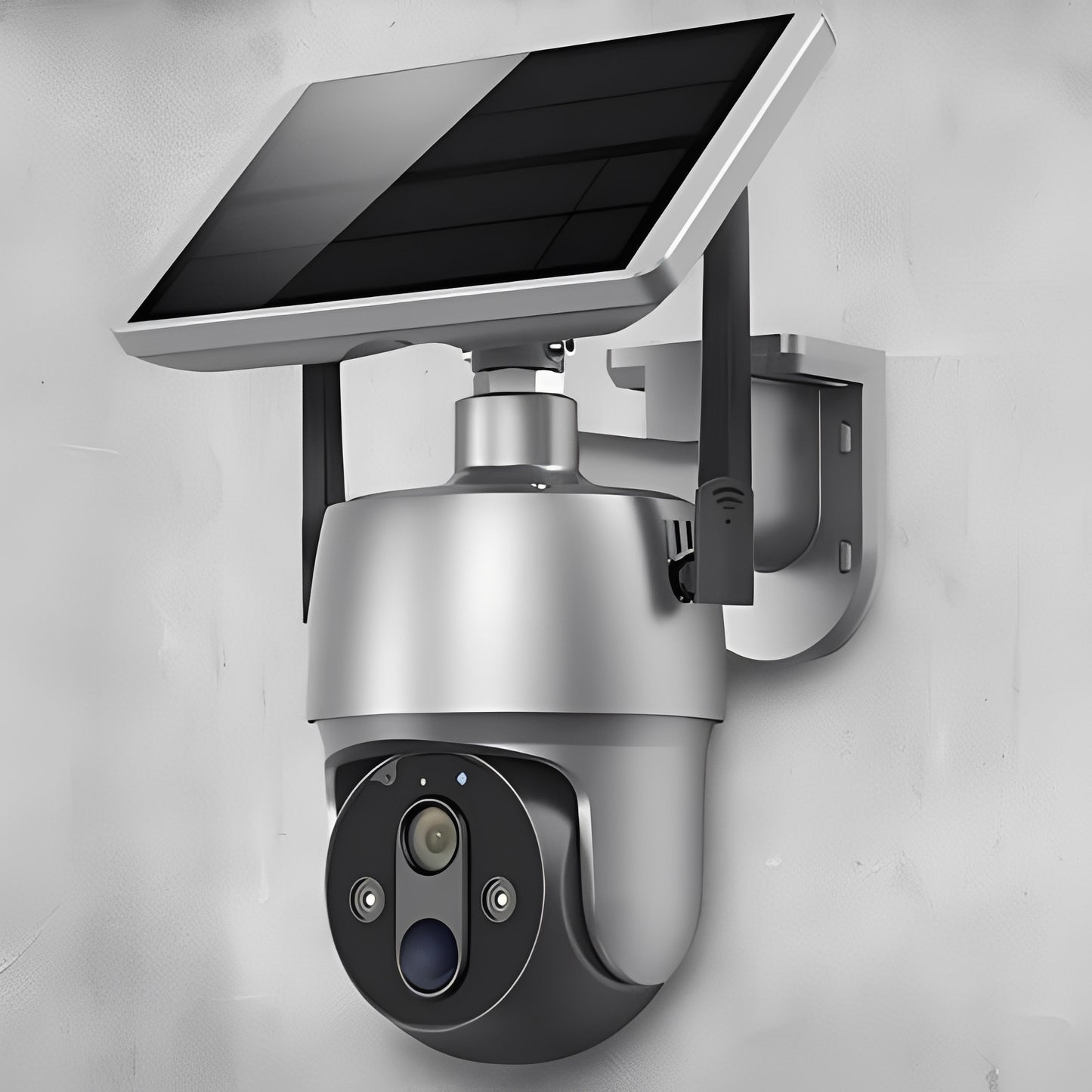 Solar Powered Outdoor Camera with Motion Detection and Audio