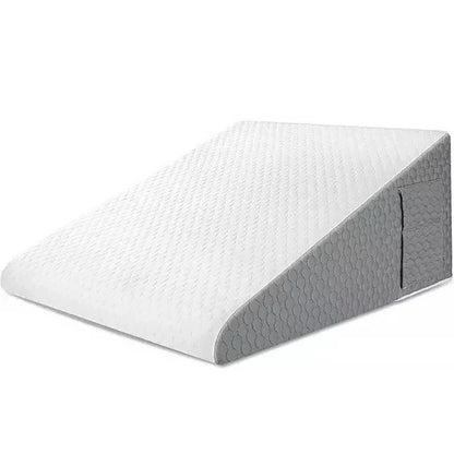 Angled Support Wedge Pillow with Side Pockets