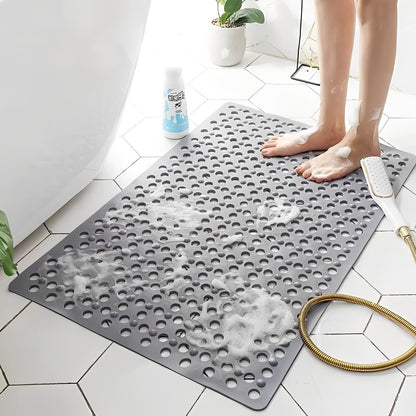 Shower Mat with Square Frame and Suction Cup Grid