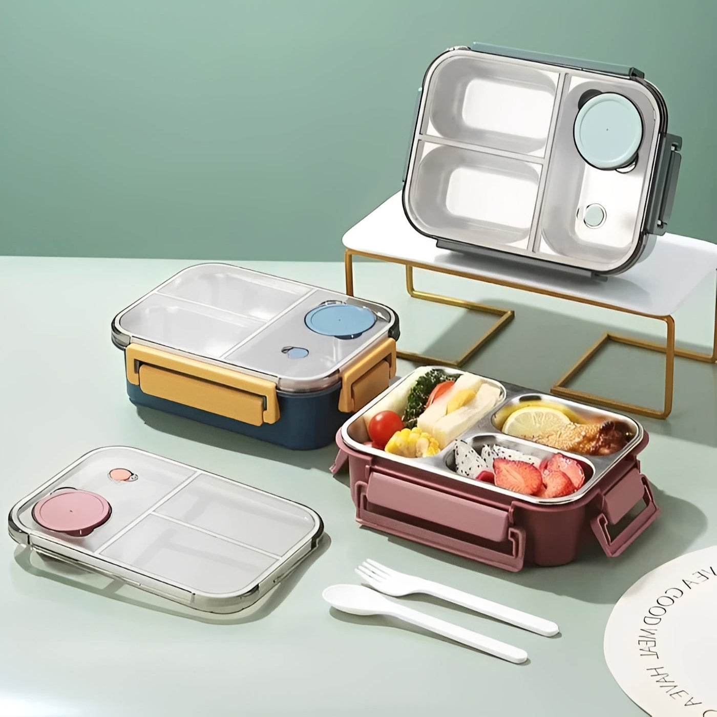 Insulated Food Container with Vacuum Seal for Hot Meals