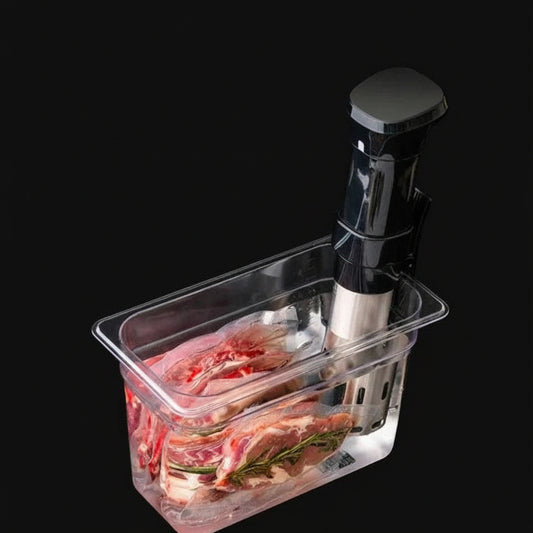 Sous Vide Cooking Container with Lid for Precision Temperature Control