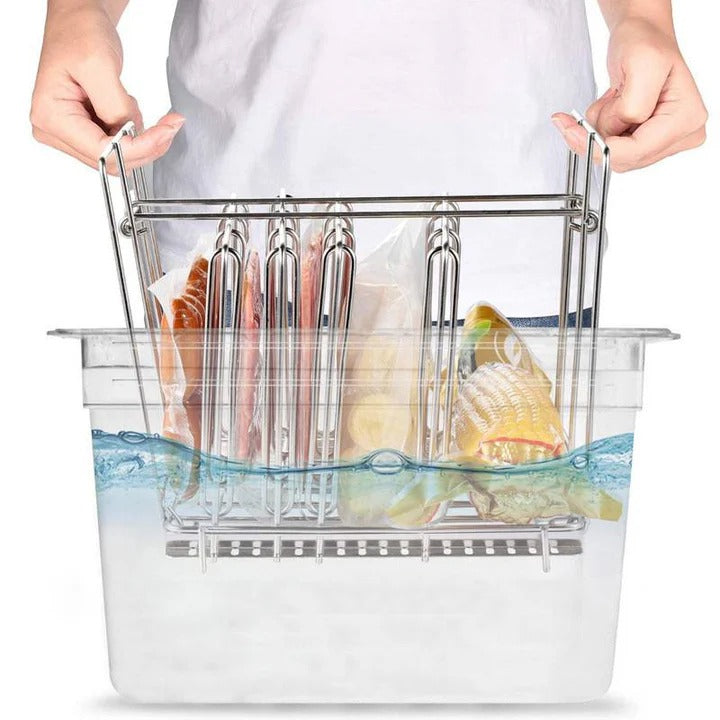 Sous Vide Cooking Container with Lid for Precision Temperature Control