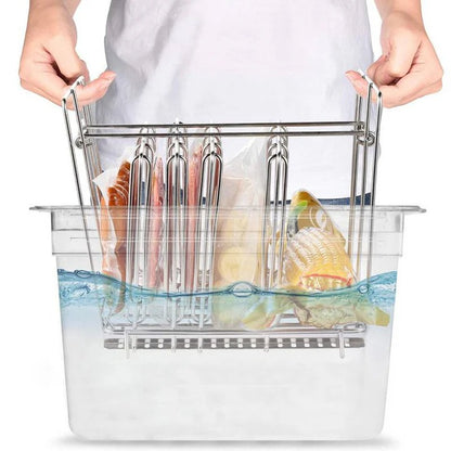Sous Vide Cooking Container with Lid for Precision Temperature Control