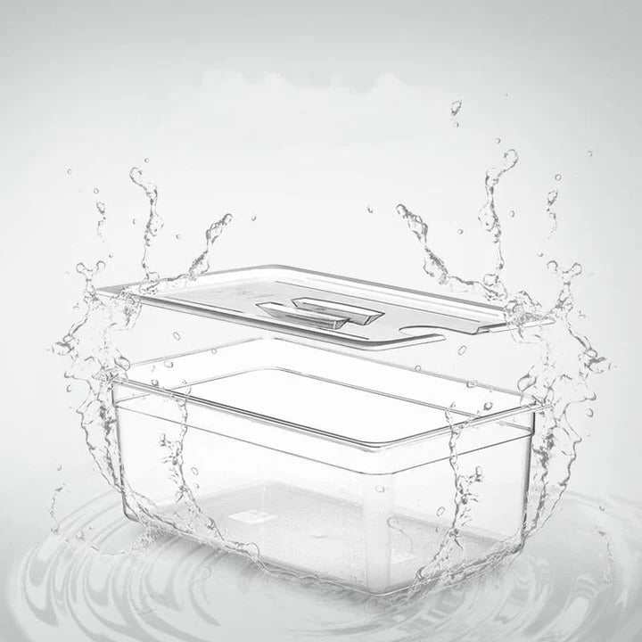 Sous Vide Cooking Container with Lid for Precision Temperature Control