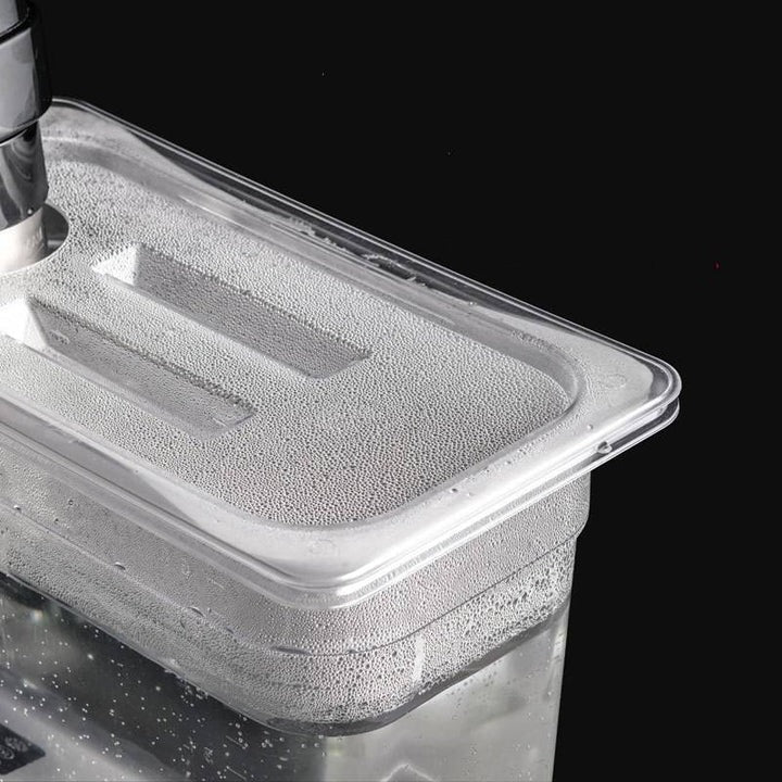 Sous Vide Cooking Container with Lid for Precision Temperature Control