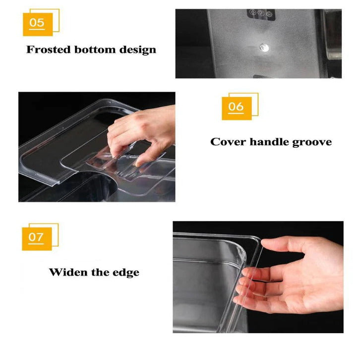 Sous Vide Cooking Container with Lid for Precision Temperature Control