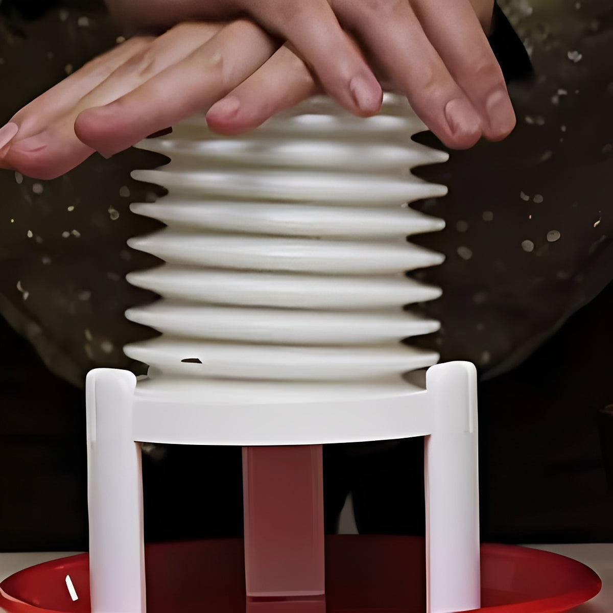 Manual Egg Peeler Tool, Press and Release Shell Remover for Hard Boiled Eggs