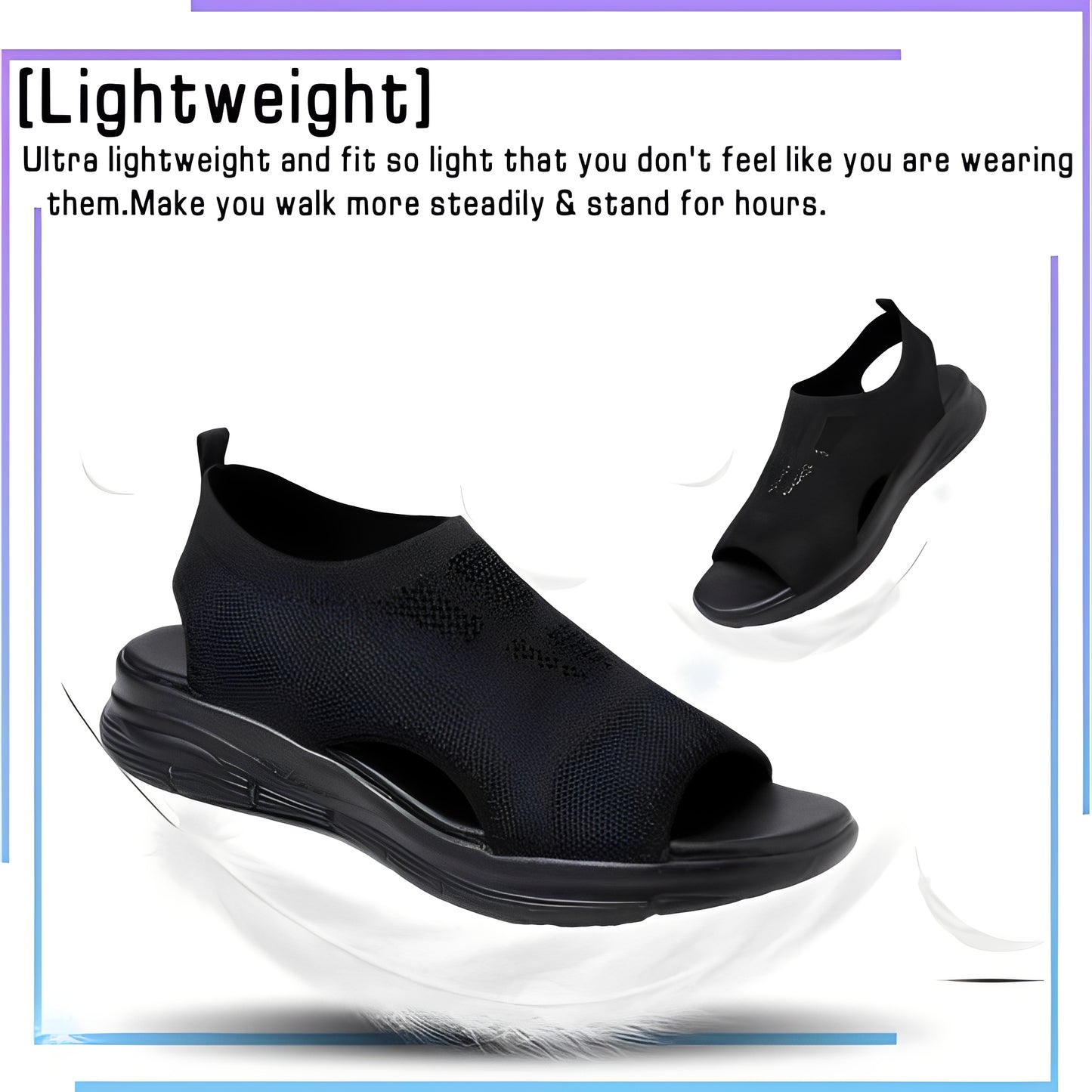 Orthopedic Sport Sandals for Women with Arch Support