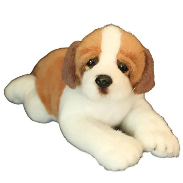 Washable Plush Dog Stuffed Animal with Portable Design