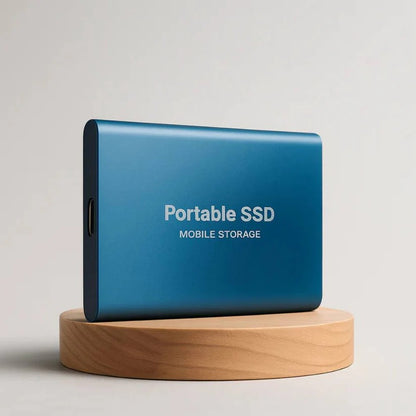 USB-C Portable External SSD with High-Speed Transfer for PC, Mac and Console